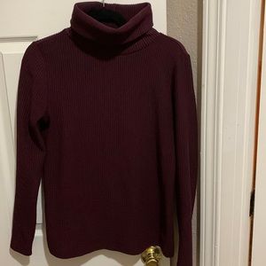 Ann Taylor maroon sweater. Size M.